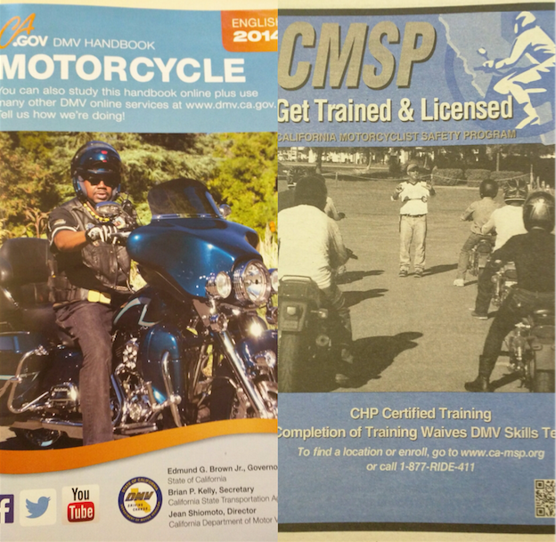 2014 CA.GOV DMV HANDBOOK MOTORCYCLE